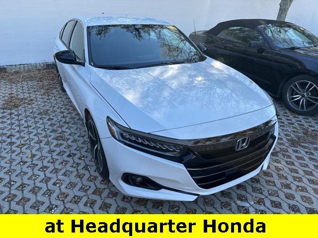 used 2022 Honda Accord car, priced at $22,900
