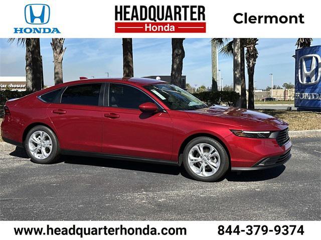 new 2025 Honda Accord car, priced at $29,009