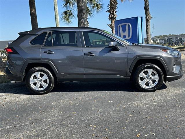 used 2021 Toyota RAV4 Hybrid car, priced at $25,300
