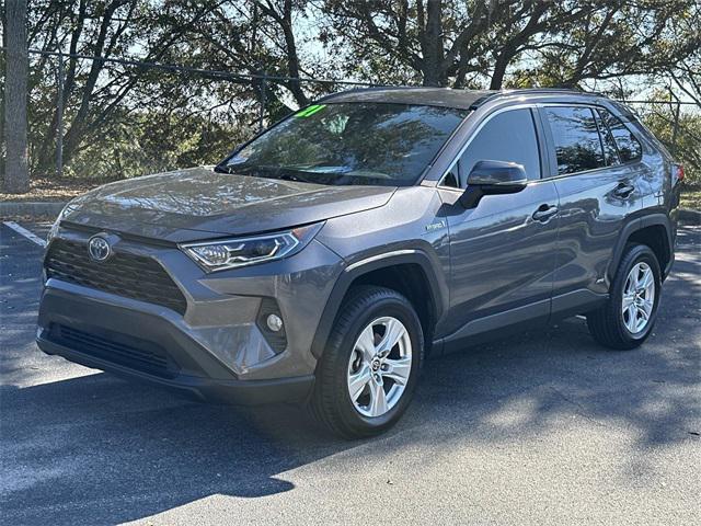 used 2021 Toyota RAV4 Hybrid car, priced at $25,300