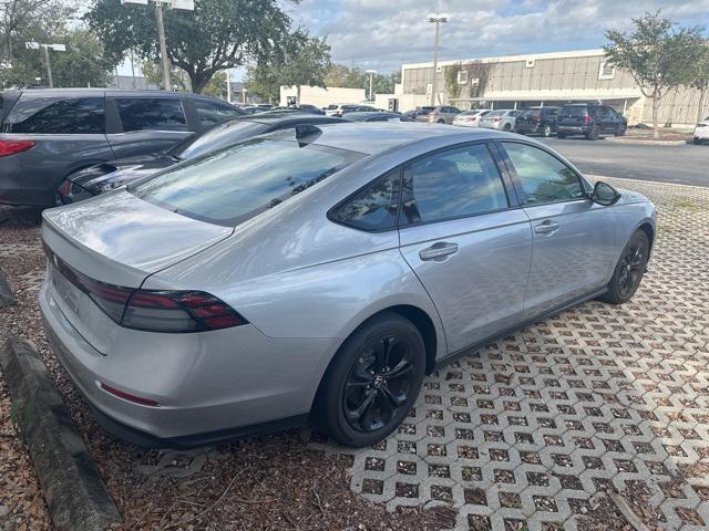used 2025 Honda Accord car, priced at $27,300