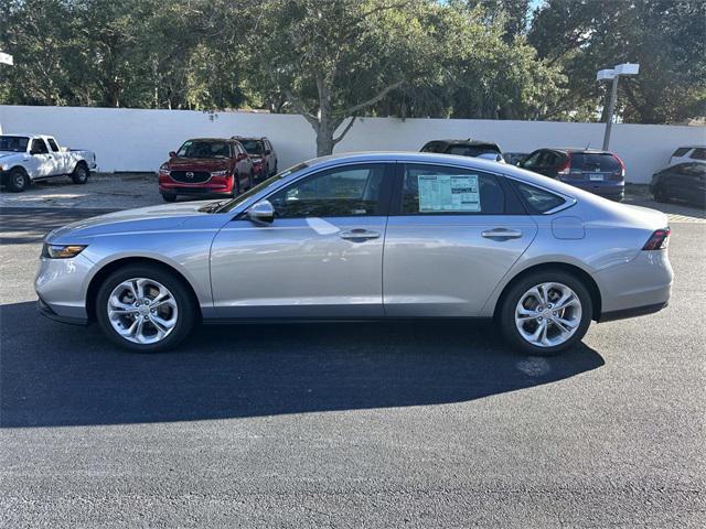 new 2025 Honda Accord car, priced at $28,578