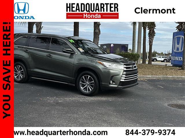 used 2019 Toyota Highlander car, priced at $20,500