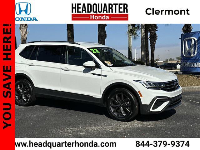 used 2022 Volkswagen Tiguan car, priced at $16,900