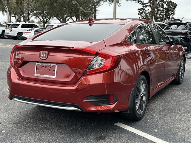 used 2019 Honda Civic car, priced at $19,500