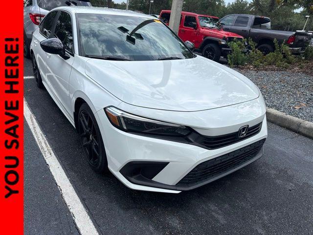 used 2022 Honda Civic car, priced at $21,300
