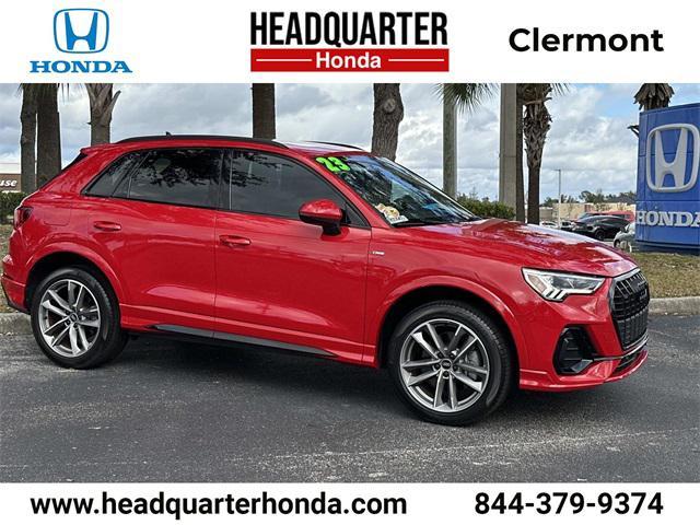 used 2023 Audi Q3 car, priced at $25,200