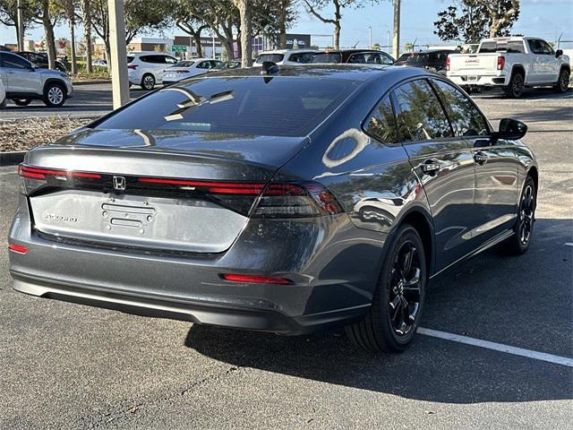 new 2025 Honda Accord car, priced at $30,608