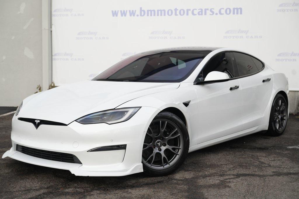 used 2022 Tesla Model S car, priced at $51,700