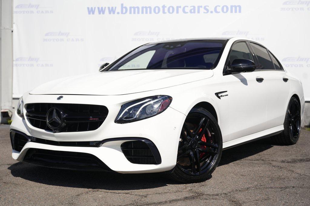 used 2019 Mercedes-Benz AMG E 63 car, priced at $53,900