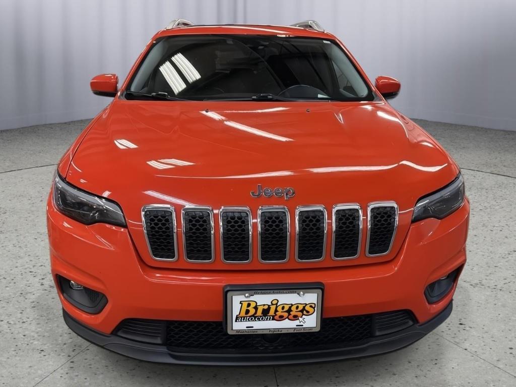 used 2021 Jeep Cherokee car, priced at $18,989