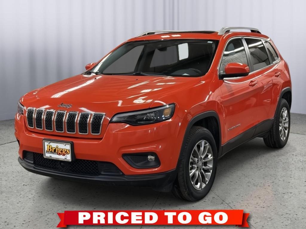 used 2021 Jeep Cherokee car, priced at $18,989