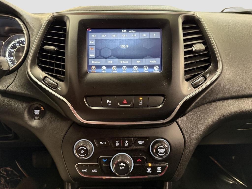 used 2021 Jeep Cherokee car, priced at $18,989