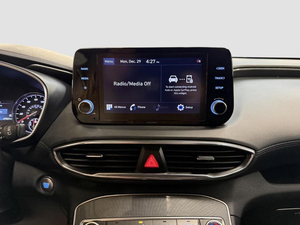 used 2021 Hyundai Santa Fe car, priced at $19,987