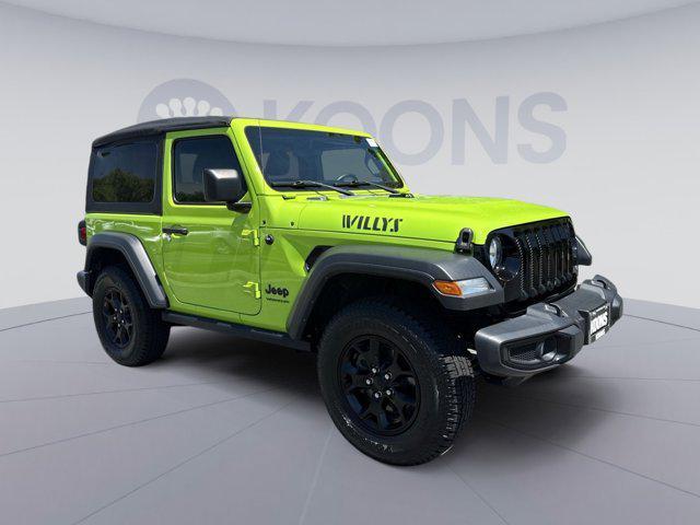 used 2021 Jeep Wrangler car, priced at $26,800