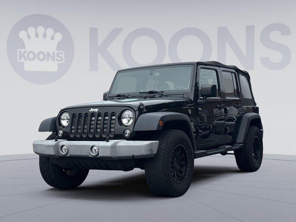used 2018 Jeep Wrangler JK Unlimited car, priced at $17,800