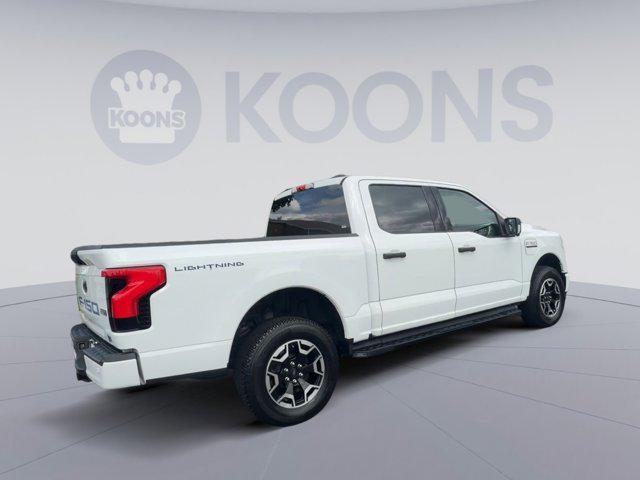 used 2022 Ford F-150 Lightning car, priced at $39,800