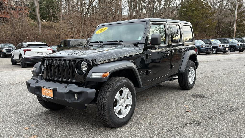 used 2021 Jeep Wrangler Unlimited car, priced at $33,995