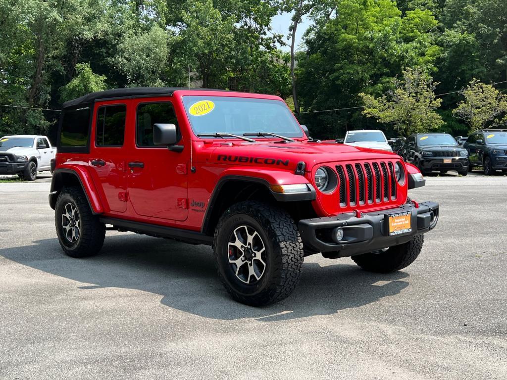 used 2021 Jeep Wrangler Unlimited car, priced at $39,500