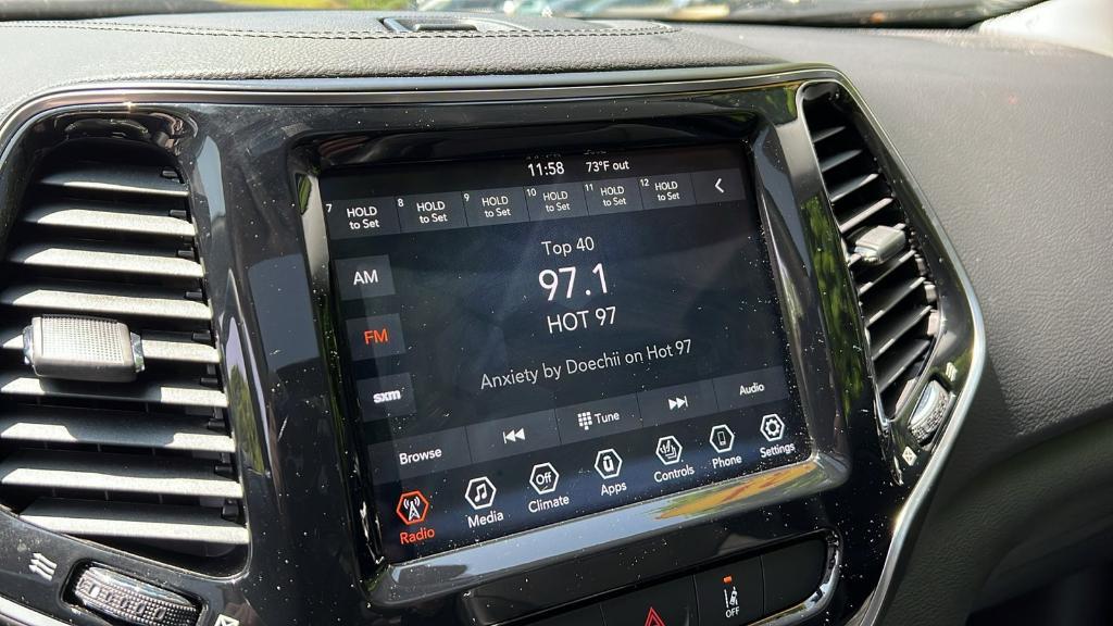 used 2021 Jeep Cherokee car, priced at $25,000