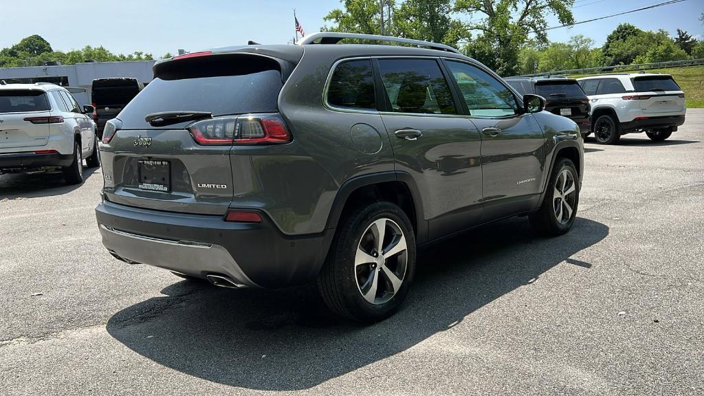 used 2021 Jeep Cherokee car, priced at $25,000