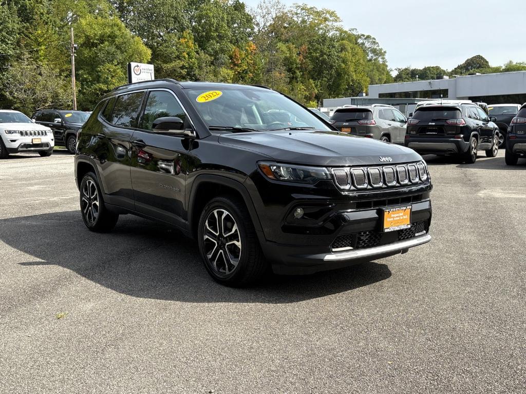 used 2022 Jeep Compass car, priced at $22,995