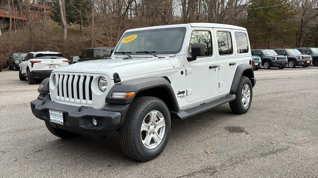 used 2021 Jeep Wrangler Unlimited car, priced at $31,444