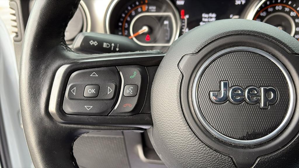 used 2021 Jeep Wrangler Unlimited car, priced at $31,444