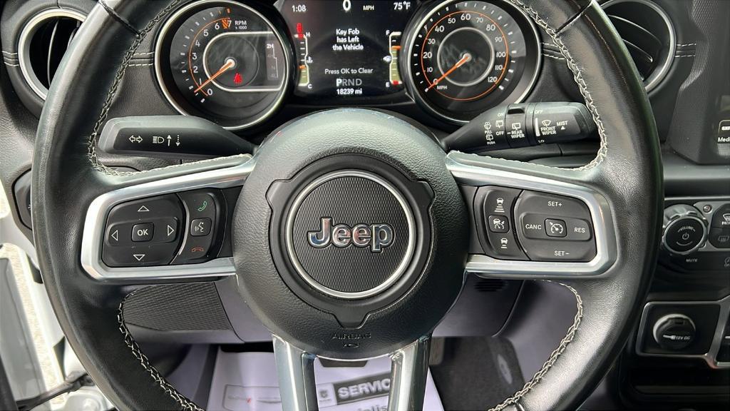 used 2021 Jeep Wrangler Unlimited car, priced at $37,995