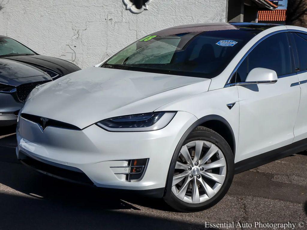 used 2018 Tesla Model X car, priced at $22,995