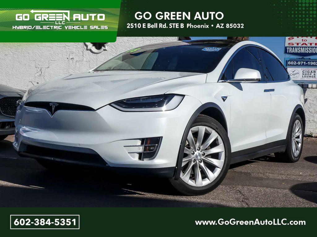 used 2018 Tesla Model X car, priced at $23,995