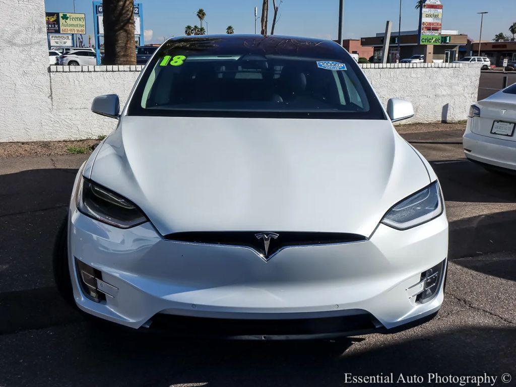 used 2018 Tesla Model X car, priced at $22,995