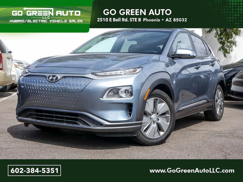 used 2021 Hyundai Kona EV car, priced at $16,995