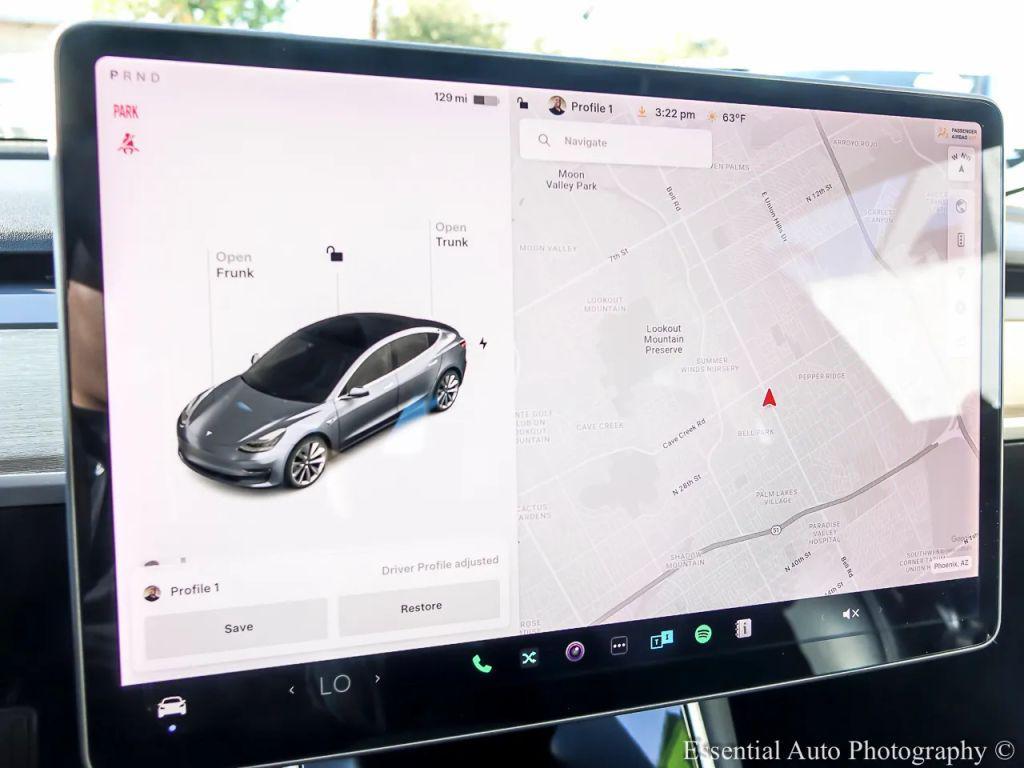 used 2019 Tesla Model 3 car, priced at $22,799