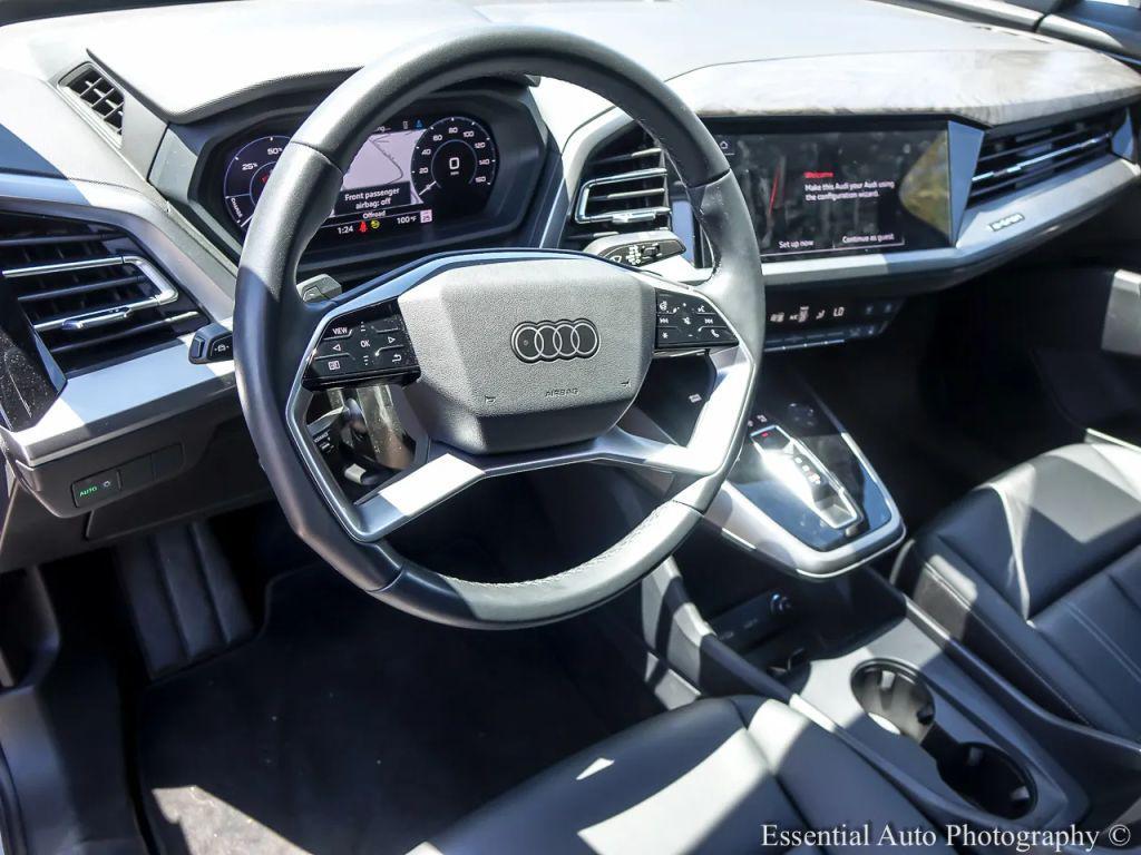 used 2024 Audi Q4 e-tron Sportback car, priced at $34,995