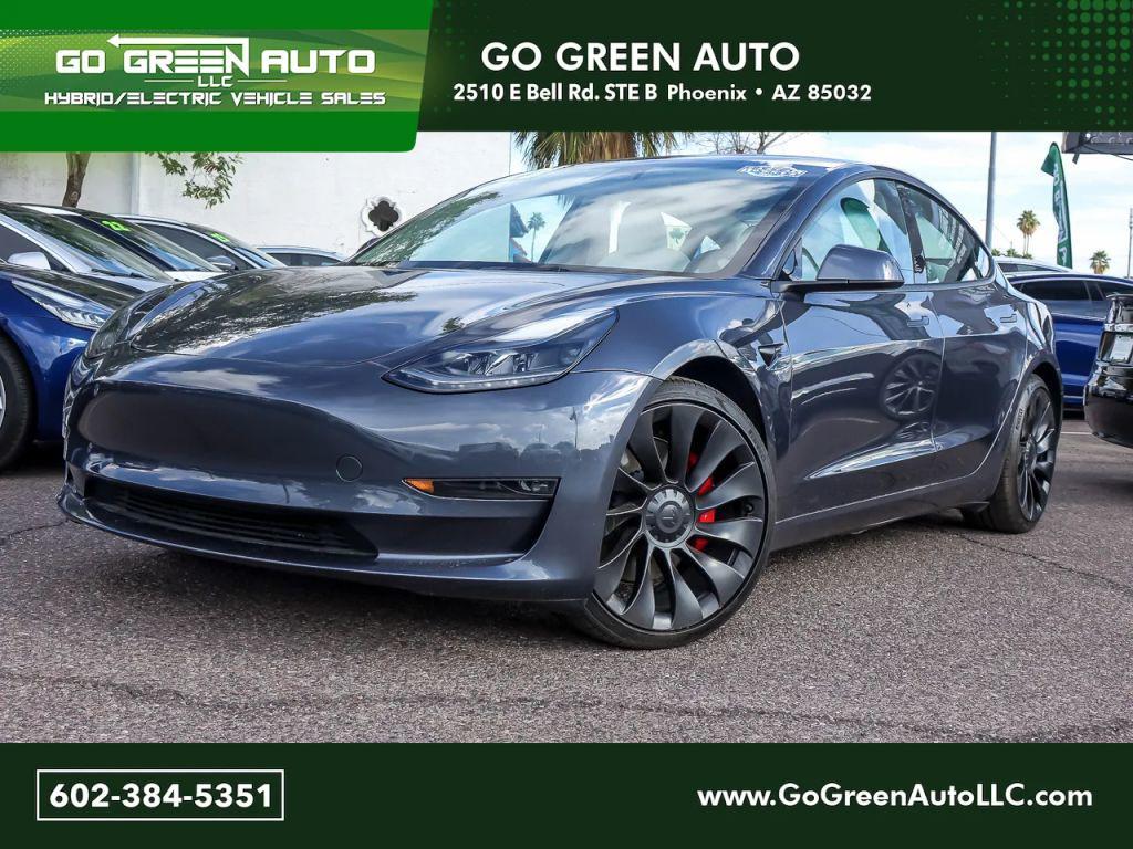 used 2023 Tesla Model 3 car, priced at $31,995