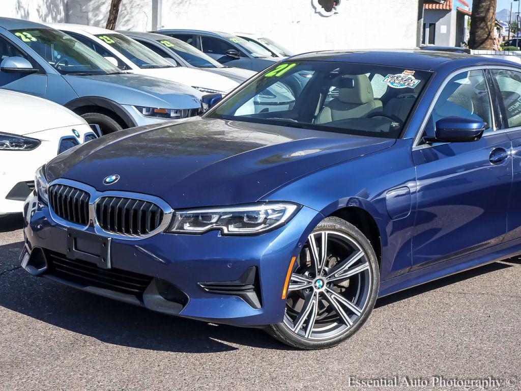 used 2021 BMW 330e car, priced at $23,995