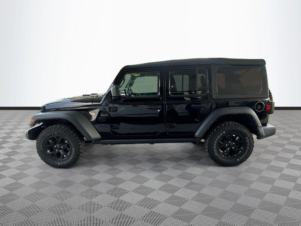 used 2022 Jeep Wrangler car, priced at $27,341
