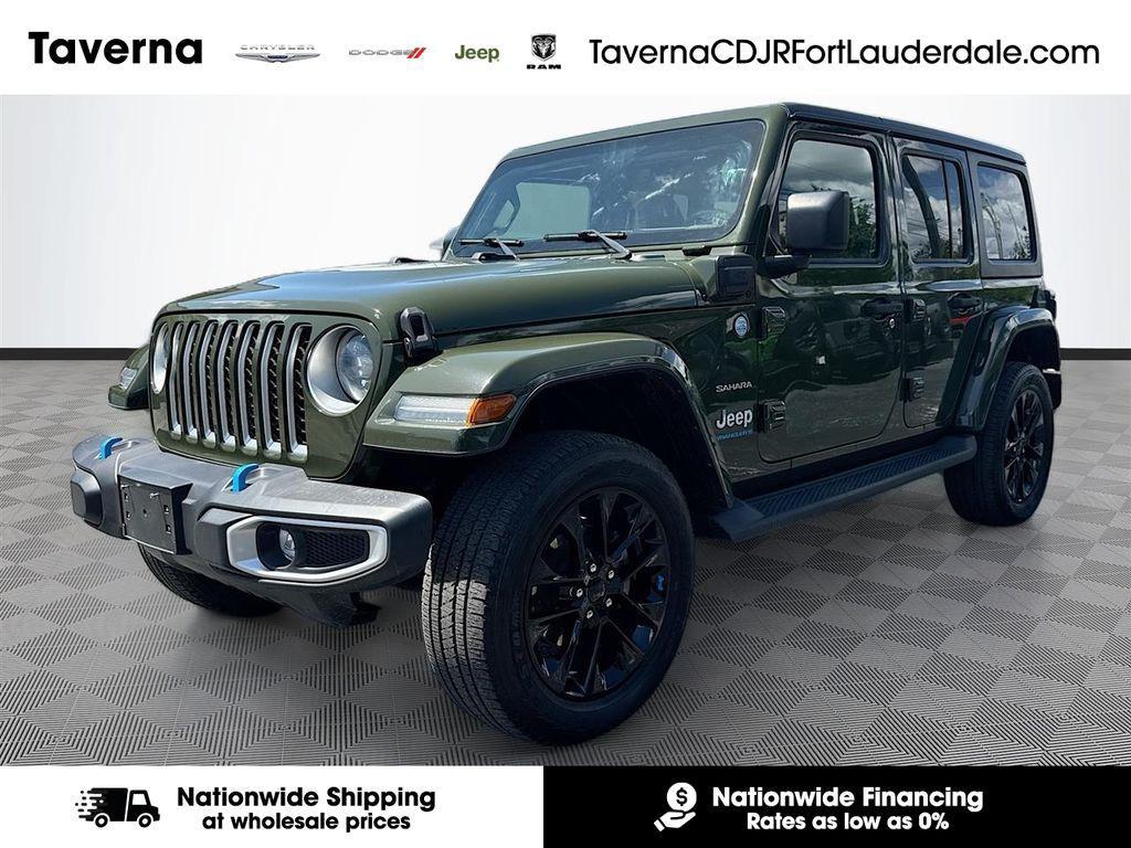 used 2023 Jeep Wrangler 4xe car, priced at $24,274