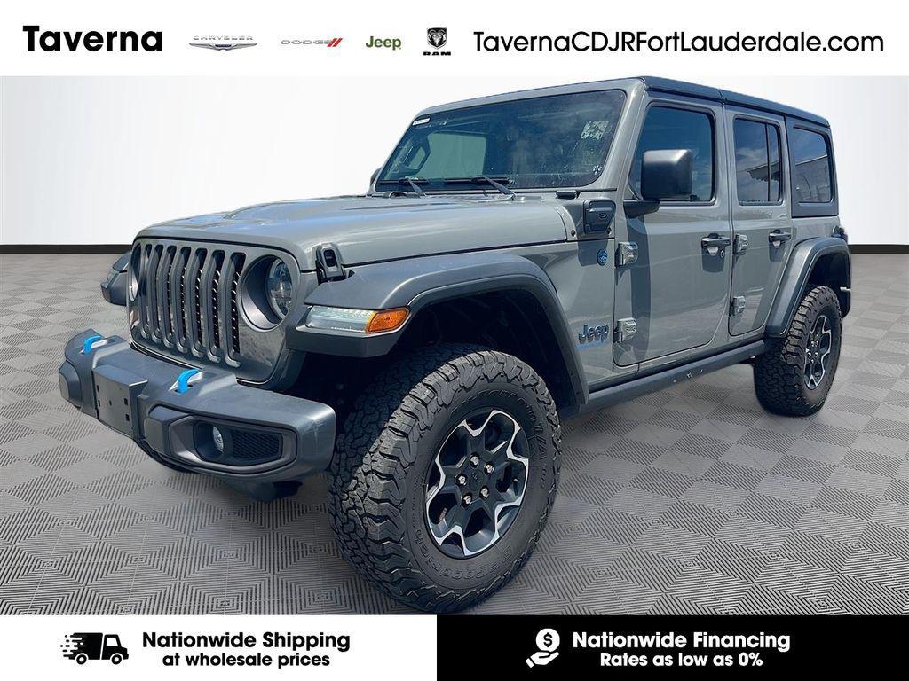 used 2023 Jeep Wrangler 4xe car, priced at $26,514