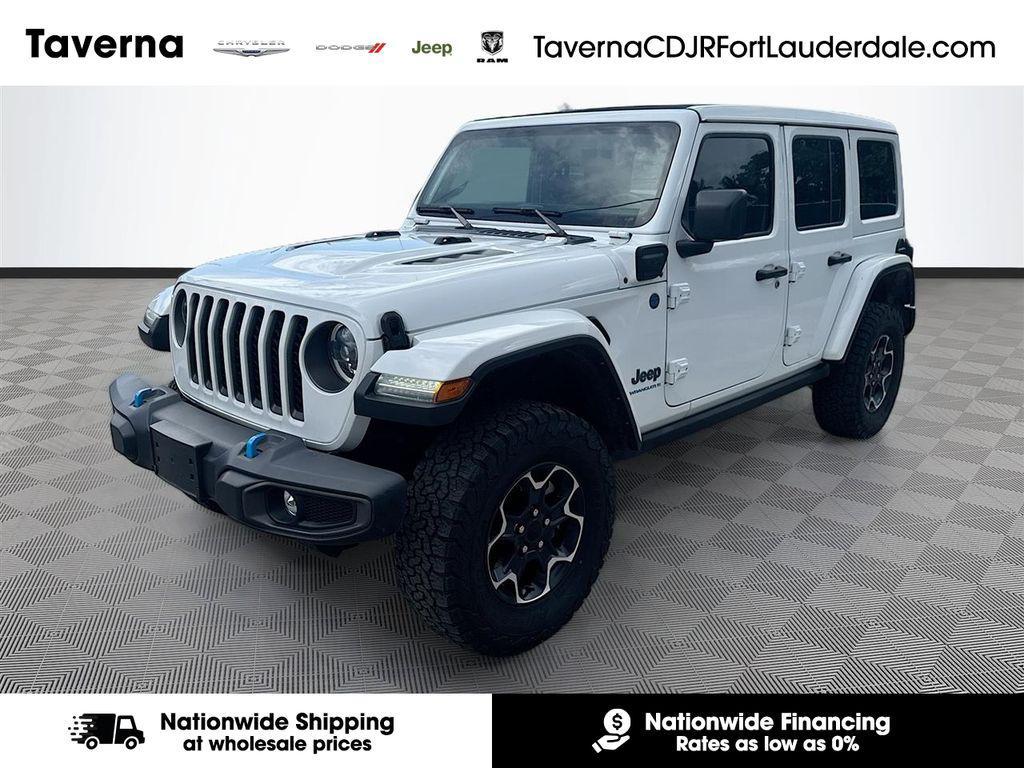 used 2023 Jeep Wrangler 4xe car, priced at $28,095