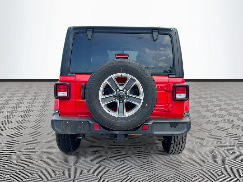 used 2023 Jeep Wrangler car, priced at $27,372