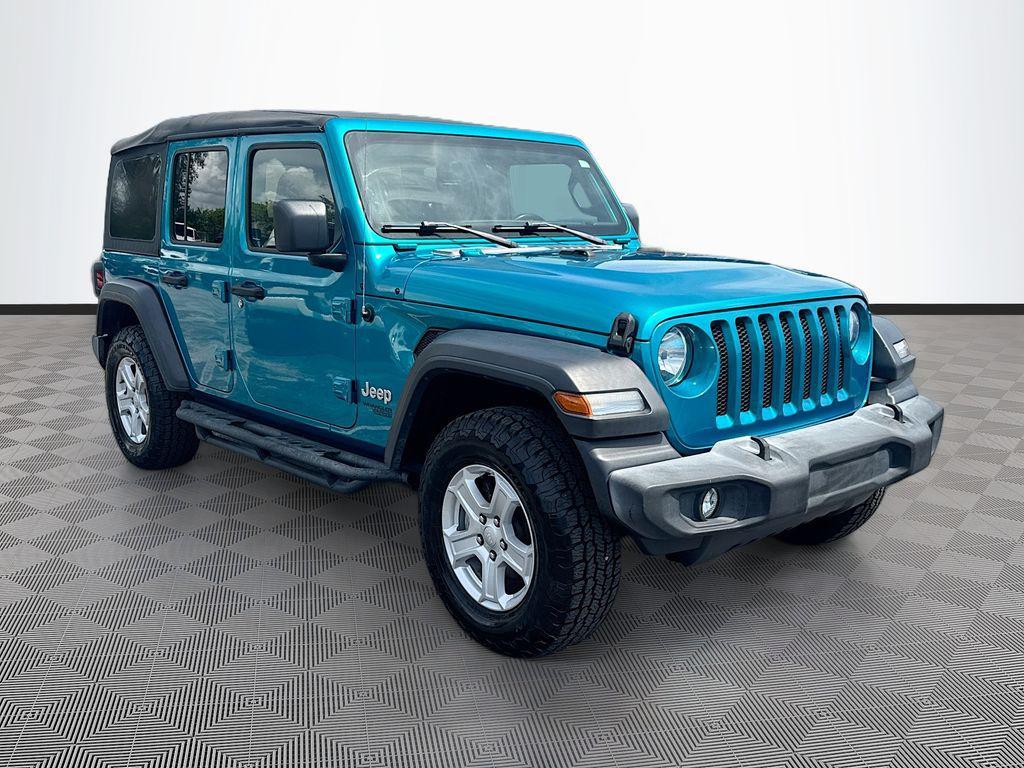 used 2020 Jeep Wrangler Unlimited car, priced at $22,863