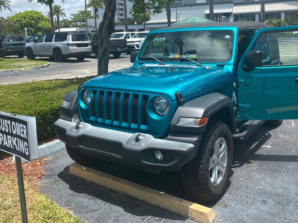 used 2020 Jeep Wrangler Unlimited car, priced at $23,040