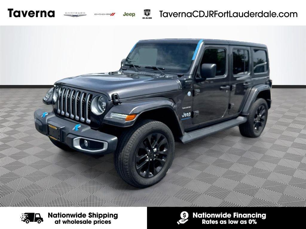 used 2023 Jeep Wrangler 4xe car, priced at $24,743