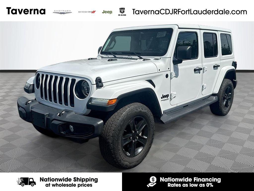 used 2022 Jeep Wrangler Unlimited car, priced at $29,053