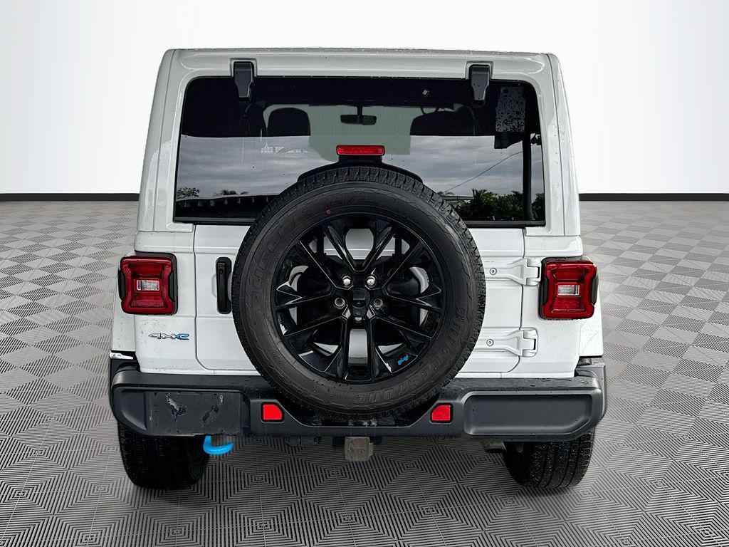 used 2022 Jeep Wrangler Unlimited 4xe car, priced at $25,991