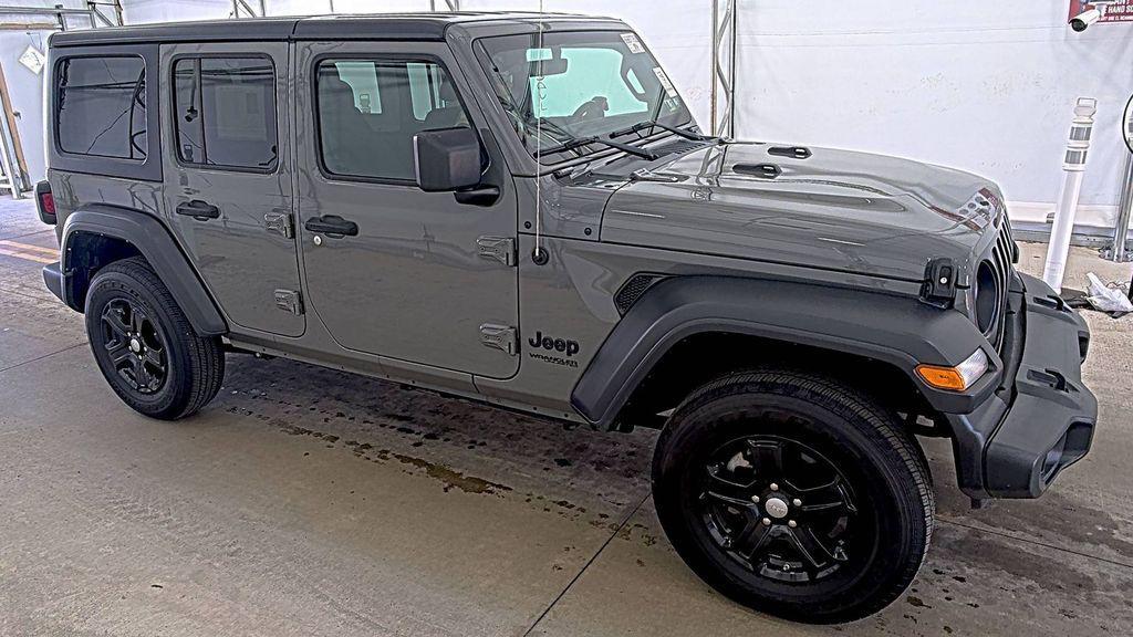 used 2022 Jeep Wrangler Unlimited car, priced at $25,957