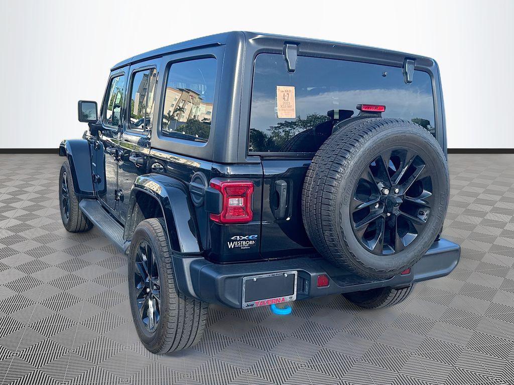 used 2023 Jeep Wrangler 4xe car, priced at $25,707