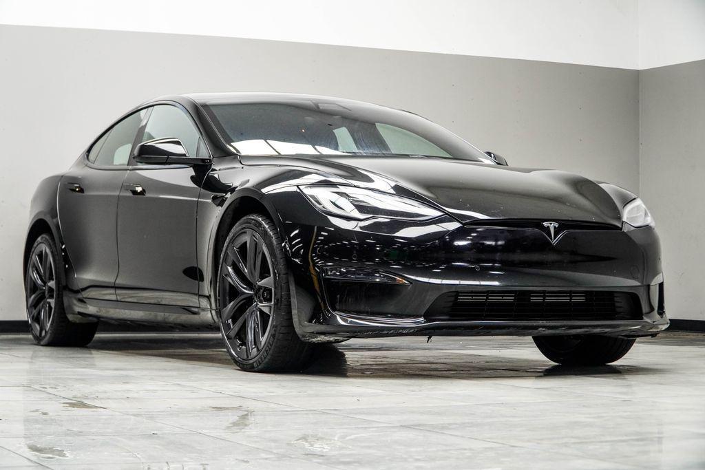 used 2021 Tesla Model S car, priced at $53,848